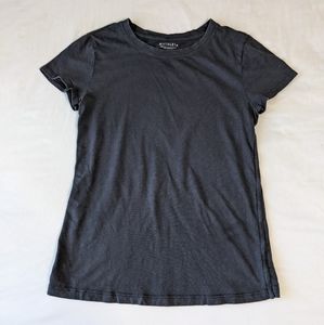Athleta Black Tee Shirt Active Wear Women's Size XS